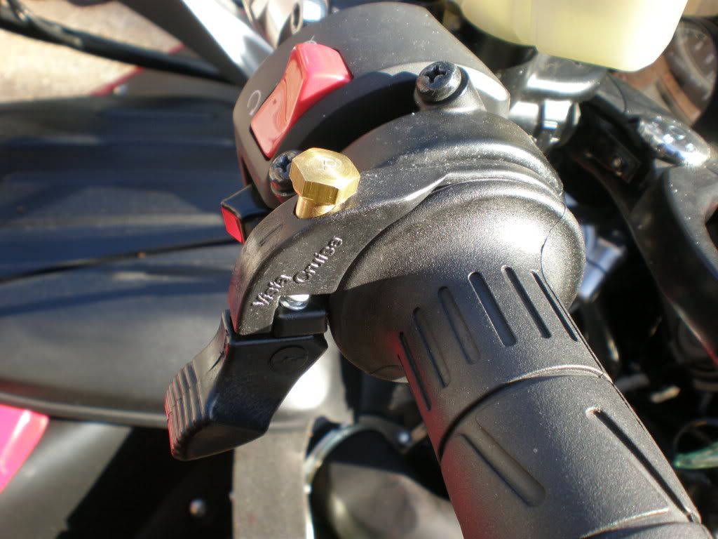 Vista Cruise Throttle Lock Install